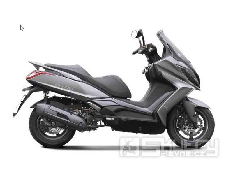 Kymco NEW Downtown 125i ABS E5 - barva stříbrná NOVÝ - foto 2