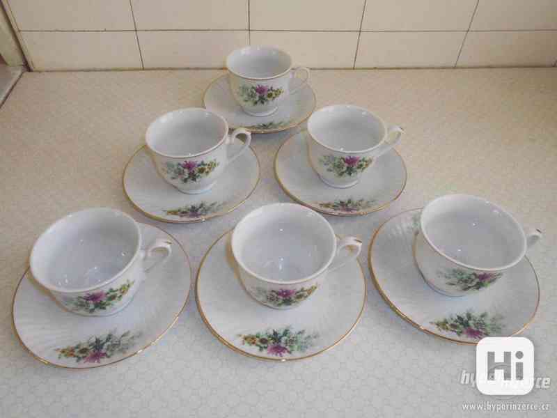 porcelánvé hrníčky 6 ks - foto 3