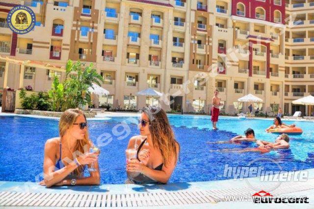 Egypt - prodej apartmánů 1+kk v resortu s vlastní pláží, cen - foto 8