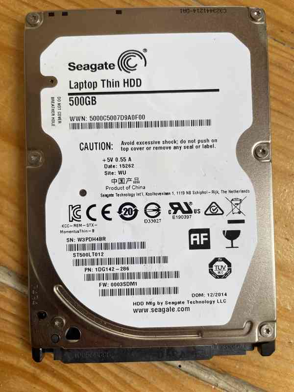 2,5" SATA HDD Seagate ST500LT012, 500GB - foto 1