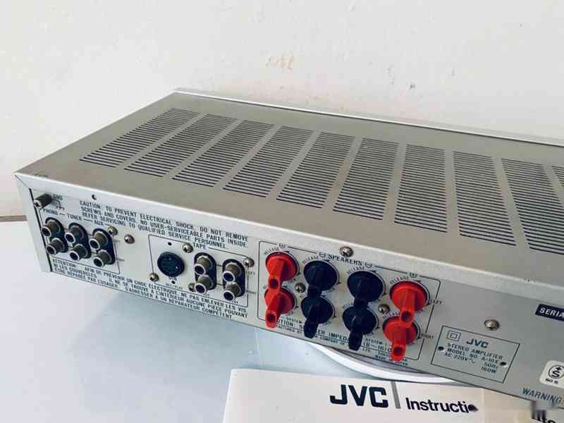 Zesilovač/amplifier JVC A-10X, rok 1982, Tuzex. - foto 9