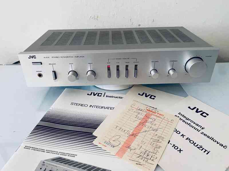 Zesilovač/amplifier JVC A-10X, rok 1982, Tuzex. - foto 6