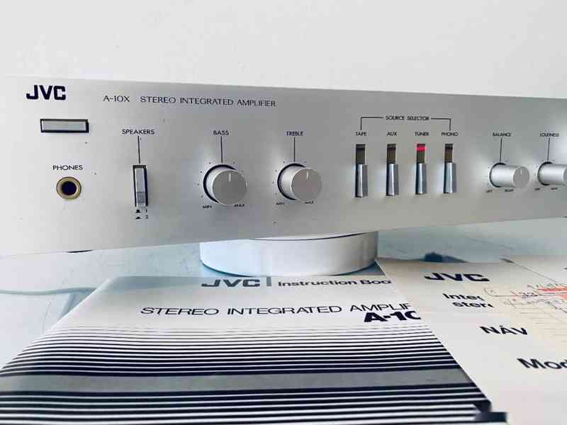 Zesilovač/amplifier JVC A-10X, rok 1982, Tuzex. - foto 12