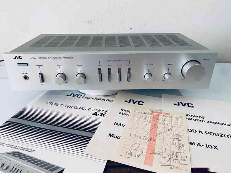 Zesilovač/amplifier JVC A-10X, rok 1982, Tuzex. - foto 13