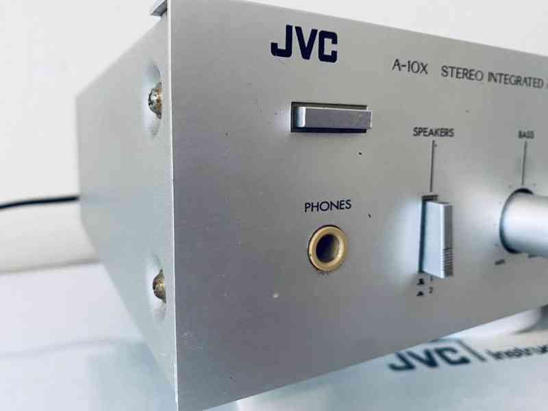 Zesilovač/amplifier JVC A-10X, rok 1982, Tuzex. - foto 11