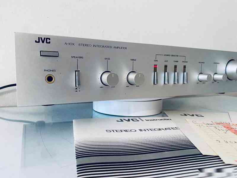 Zesilovač/amplifier JVC A-10X, rok 1982, Tuzex. - foto 7