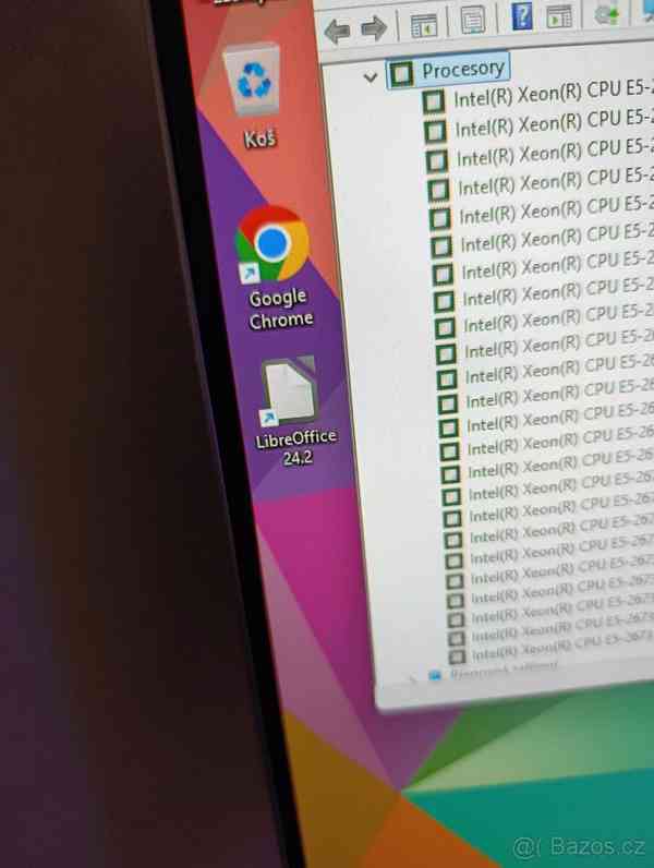 24x core threads / 8GB Grafika / 64GB RAM / 2x 1000GB  - foto 7