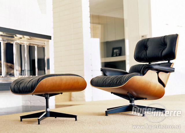 Kožené křeslo Eames Lounge Chair - super cena! - foto 1
