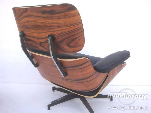 Kožené křeslo Eames Lounge Chair - super cena! - foto 3