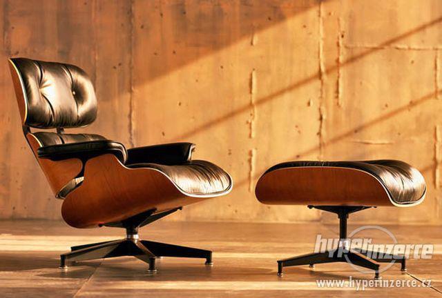 Kožené křeslo Eames Lounge Chair - super cena! - foto 7