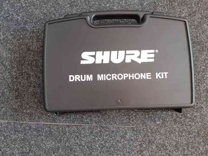 Sada mikrofonů pro bicí SHURE PGDMK4-XLR - foto 2