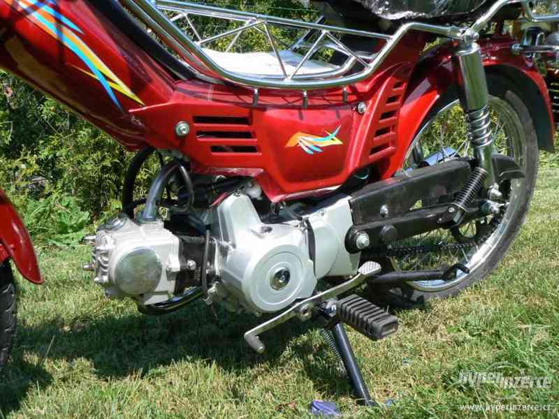 Moped LEO, 50ccm-čtyřtakt, SPZ 2 osoby - foto 6