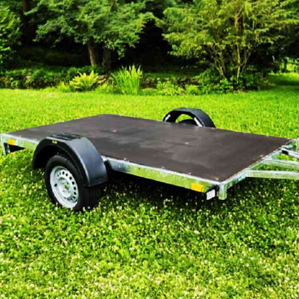 Přívěsný vozík 3,0m x 1,5, řidičák B, DPH - foto 12
