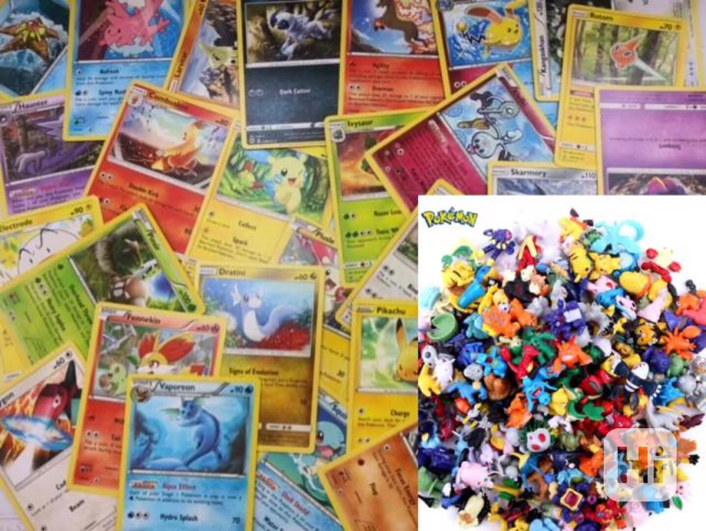 Pokémon 100 karet + figurka - foto 1