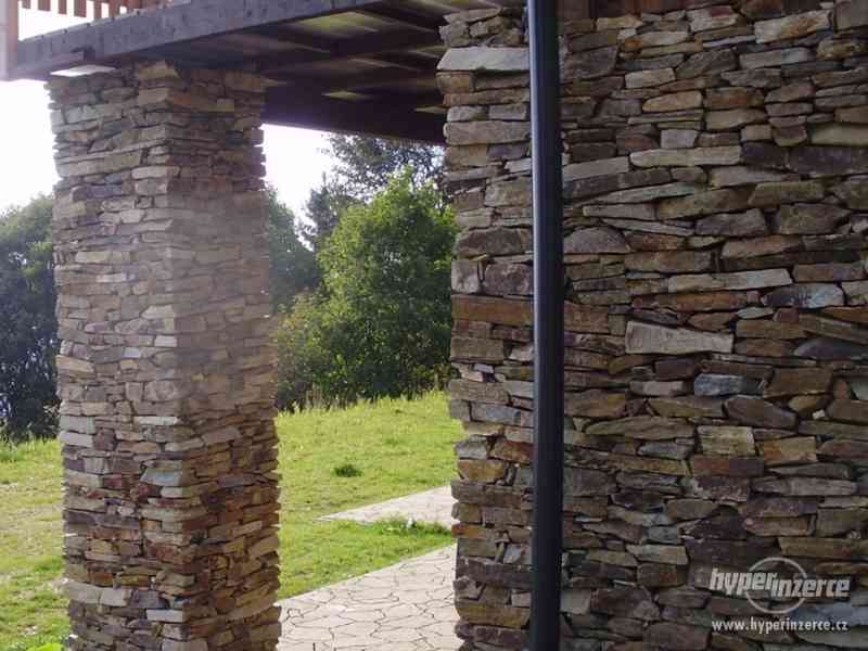 Stavební kámen, přírodní kámen, přizdívky, fasáda - foto 5