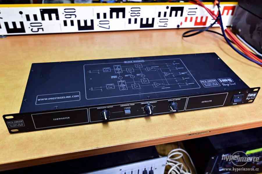 Stage Line MCX-200/SW Pro Stereo Sub/Sat Crossover Network - foto 1