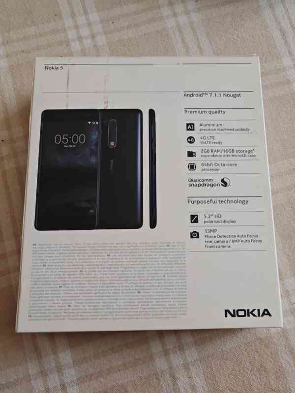 Mobilní dotykový telefon Nokia 5 - foto 2
