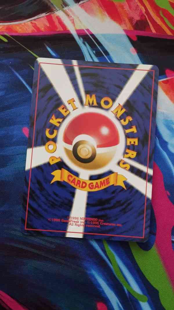 Pokémon Karty Charizard a Gengar 1999 - foto 8