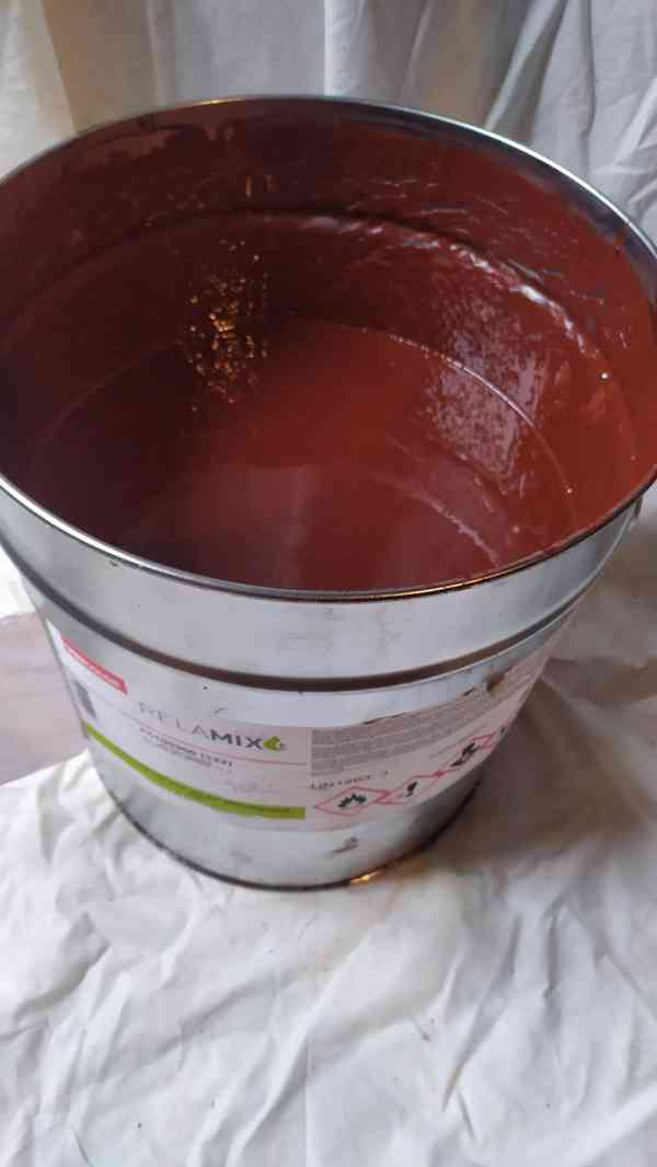 BARVA POLYURETAN.ČERV.HNĚDÁ, FEYCOLOR/25 KG  - foto 3