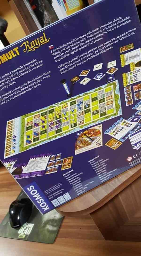 DINO TUMULT ROYAL rodinná hra stolní v češtině nová nerozbal - foto 2