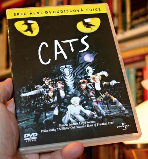 DVD - CATS (Andrew Lloyd Webber) - NEJLEVNĚJI !!!