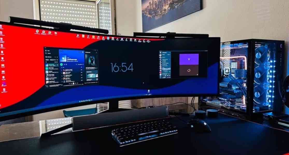 Herní počítač s monitorem Samsung Odyssey G9 - foto 3