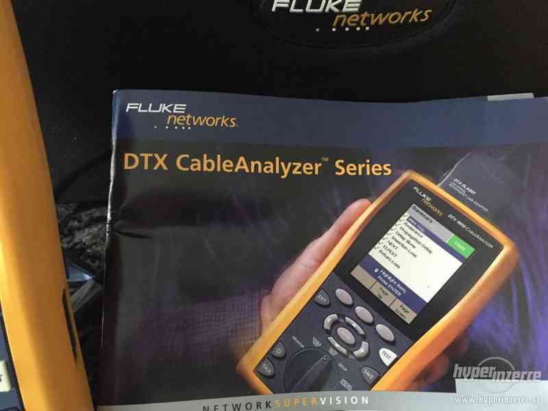 Fluke Network DTX-1800 Cable Analyzer Kompletní sada - foto 4