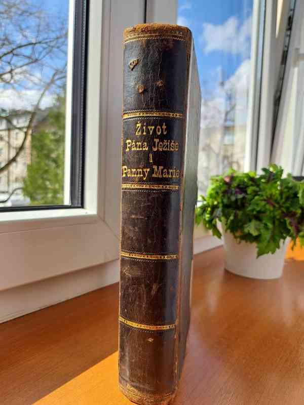 Starožitná kniha z roku 1878: Život Ježíše Krista - foto 2