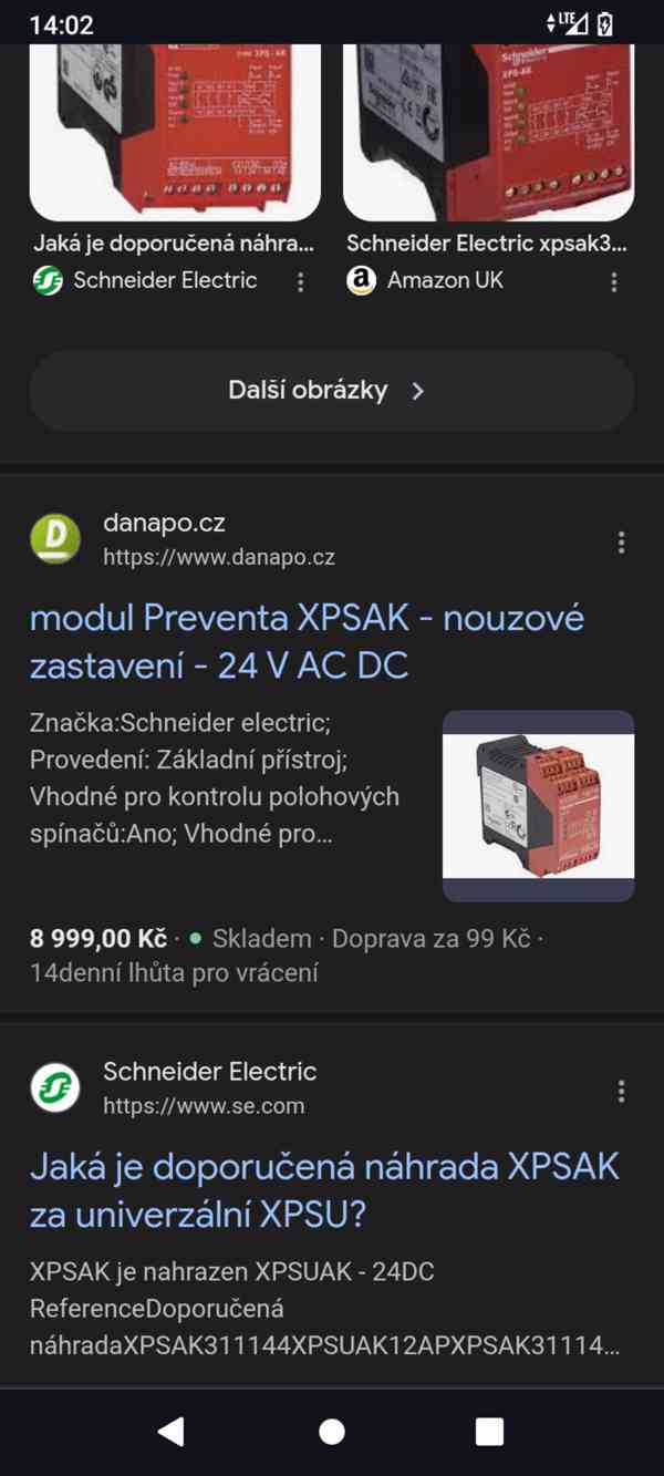 Bezpečnostní relé XPS-AK  XPSAK371144  - foto 3