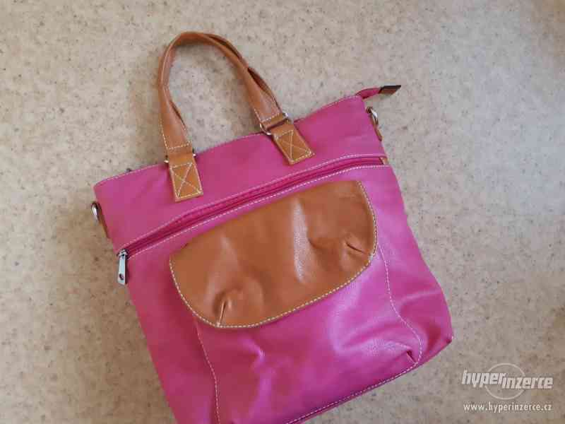 Růžová kabelka - foto 5