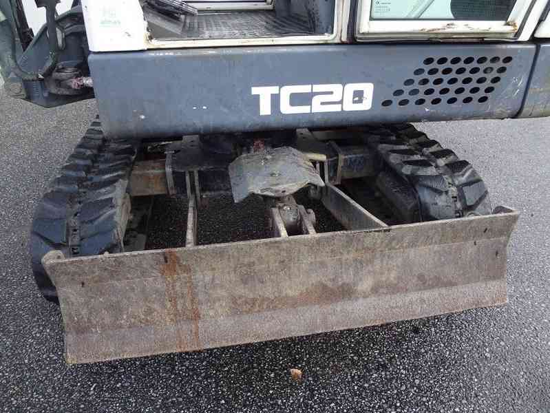 Minibagr Terex T/C-2OCt - výborný stav - foto 2