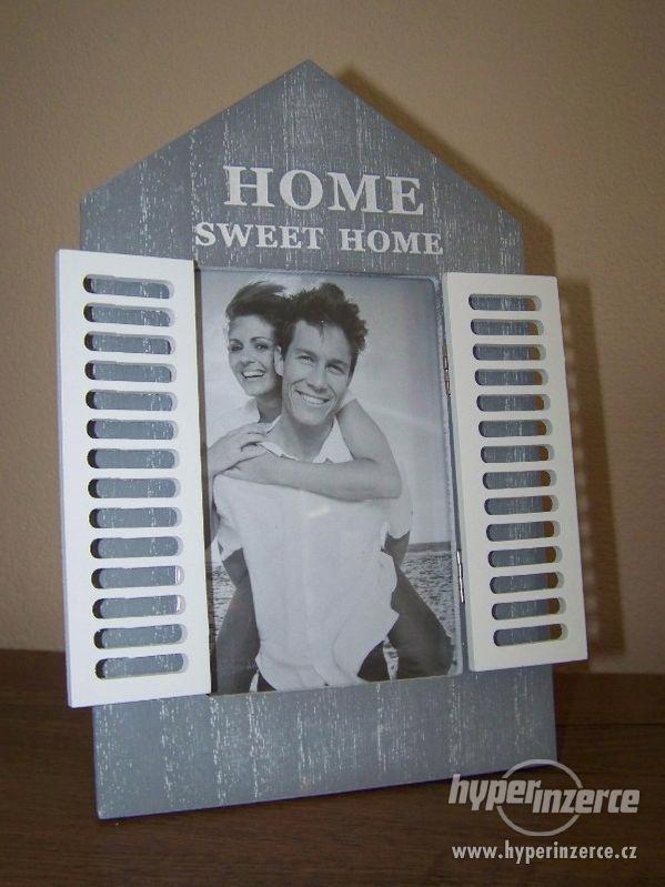 Fotorámeček dřevěný SWEET HOME, 10x15 - foto 1