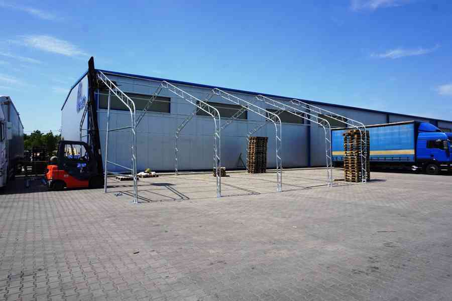 Skladovací hala 10x10 m. Skladovací stan - foto 4