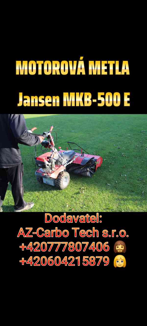 Jansen MKB-500E Motorová metla - foto 4