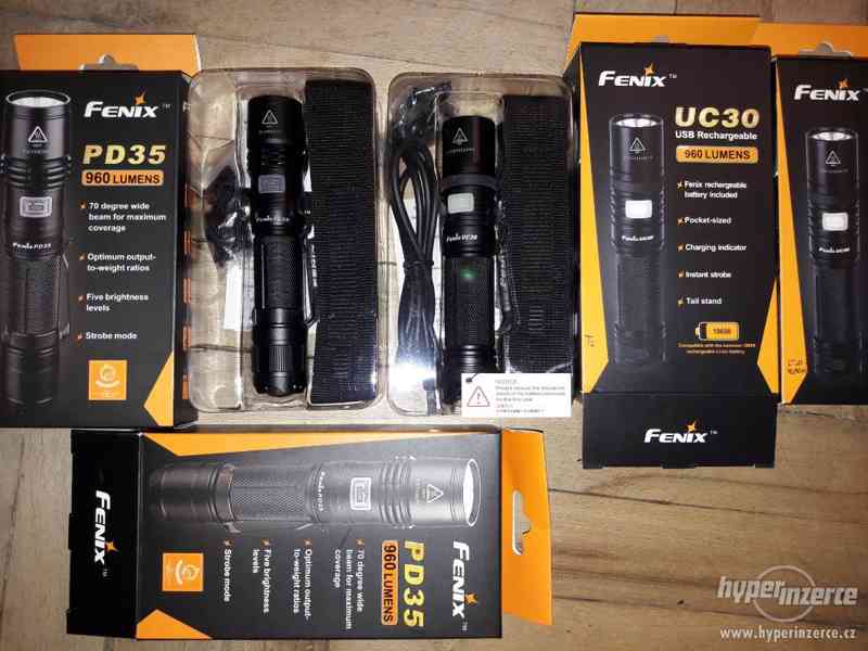 Prodám USB nabíjecí svítilnu Fenix UC30 - foto 3