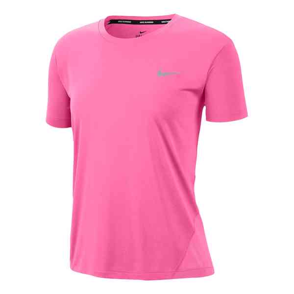Nike - Dámské růžové tričko Miler  Velikost: S - foto 3
