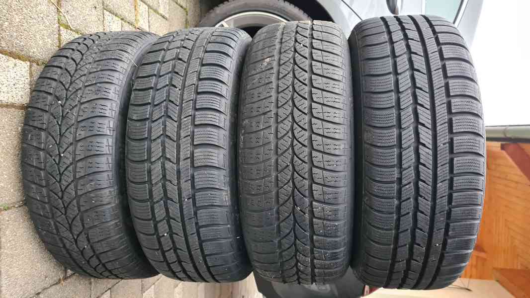 Alu kola, disky R16 5x112, zimní pneumatiky 205/55 - foto 3