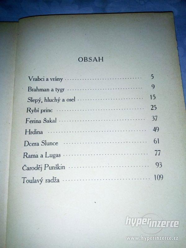 Indické pohádky - Bohumil Tožička, 1945, 137 stran - foto 4