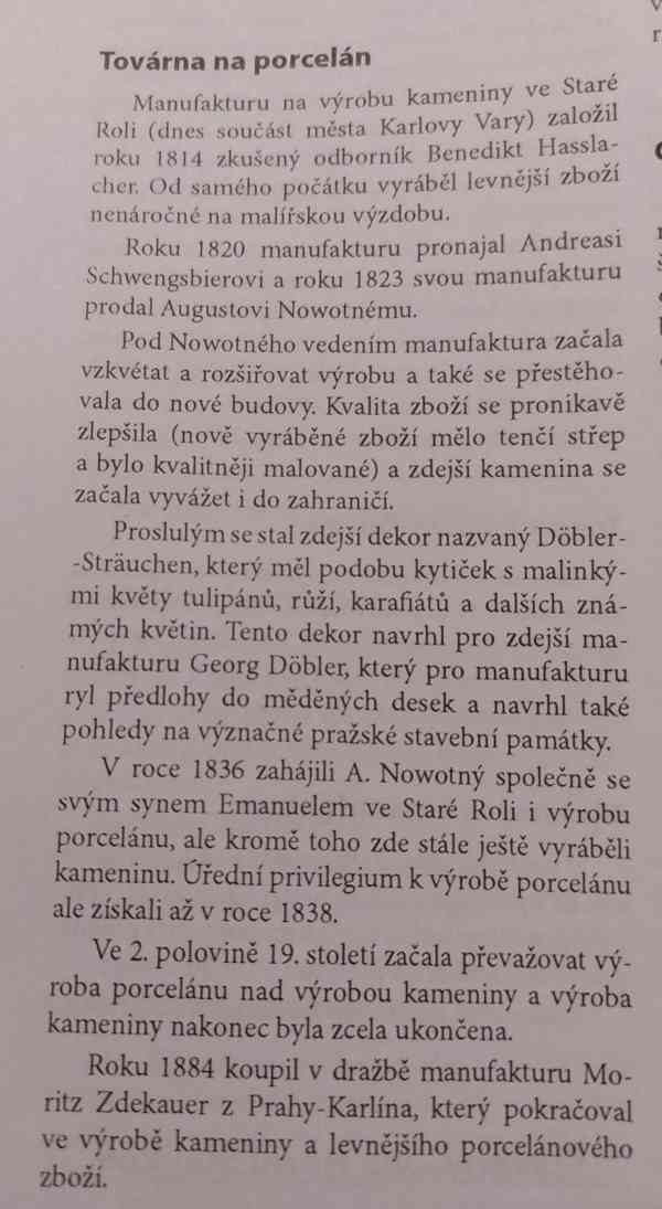 Starožitné šálky II.pol 20 st -Porcelánka Stará Role - foto 3