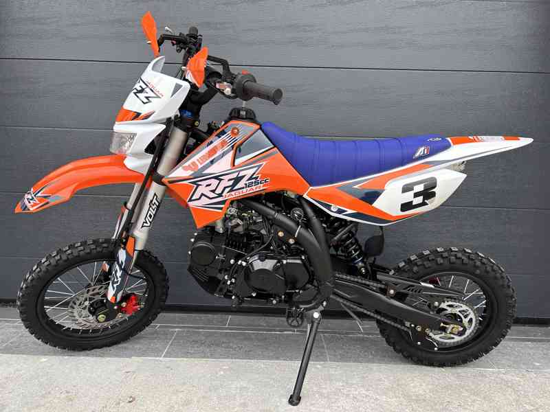 Pitbike By Apollo Jaguar 125cc kola 14 12 E-Start  - foto 4