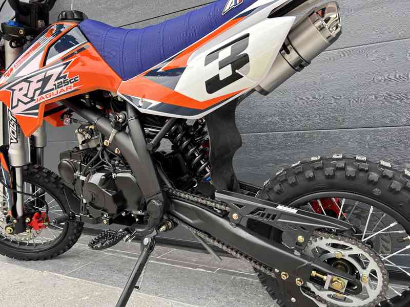 Pitbike By Apollo Jaguar 125cc kola 14 12 E-Start  - foto 3