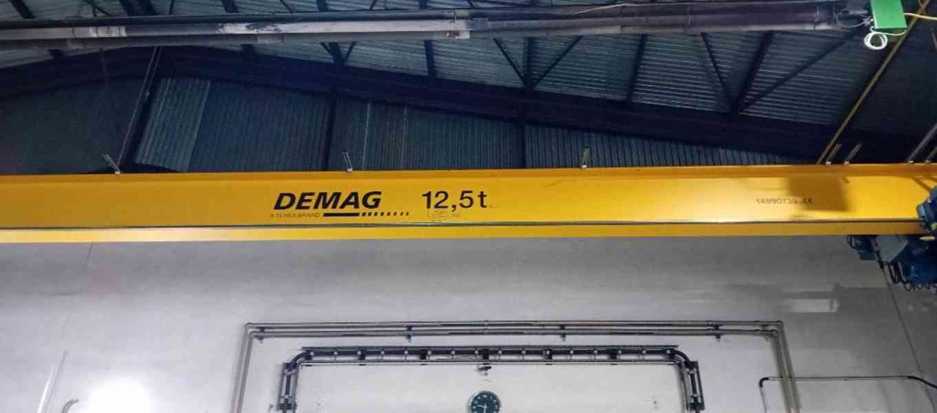 Použitý mostový jeřáb DEMAG EPKE 12,5t, r. v. 2014 - foto 3