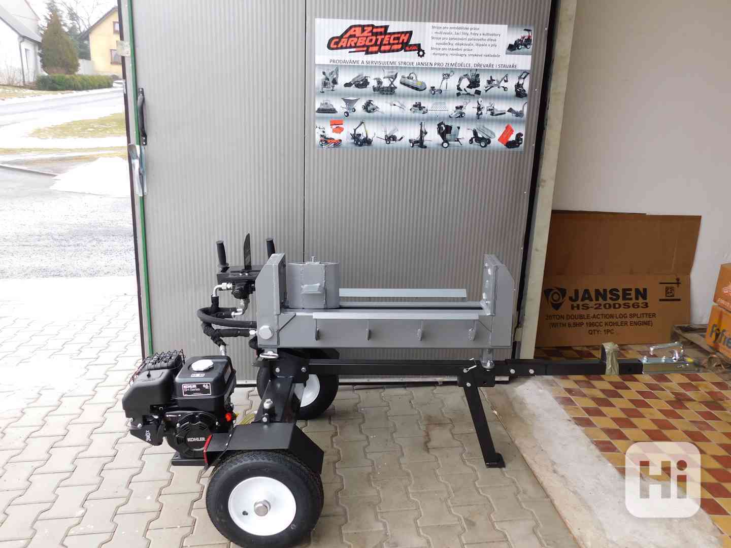 Jansen HS-20DS63M 20t/62 obousměrná štípačka    - foto 1