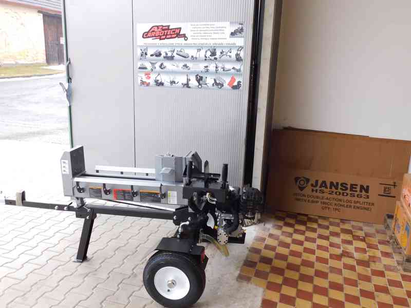 Jansen HS-20DS63M 20t/62 obousměrná štípačka    - foto 2