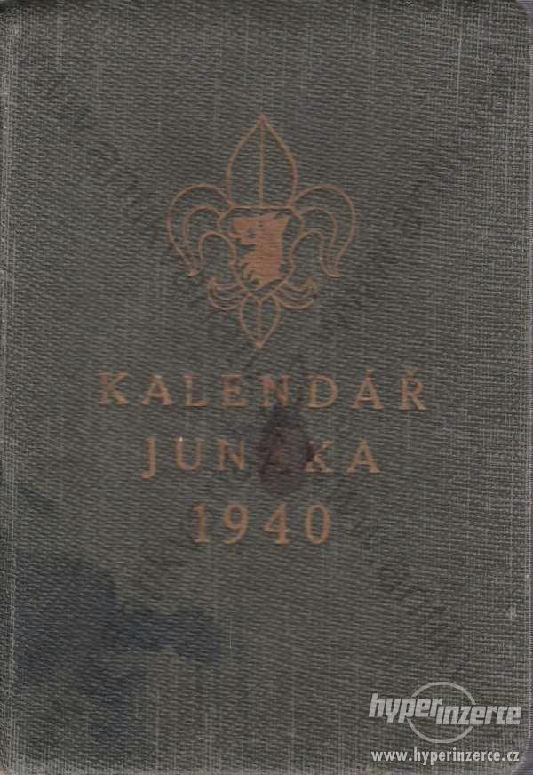 Kalendář Junáka 1940 - foto 1