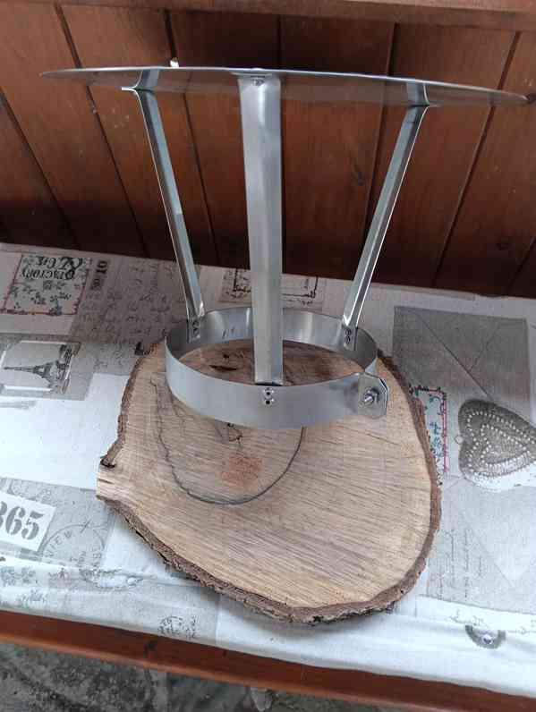  Nerezová stříška na komín  - foto 2