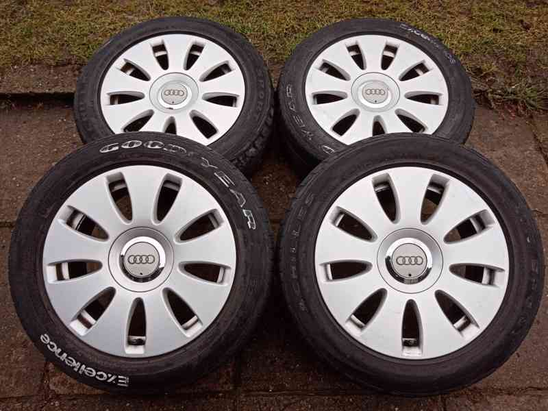 Obutá Alu kola 16ky 5x112 AUDI VW ŠKODA SEAT - dobírka možná - foto 3