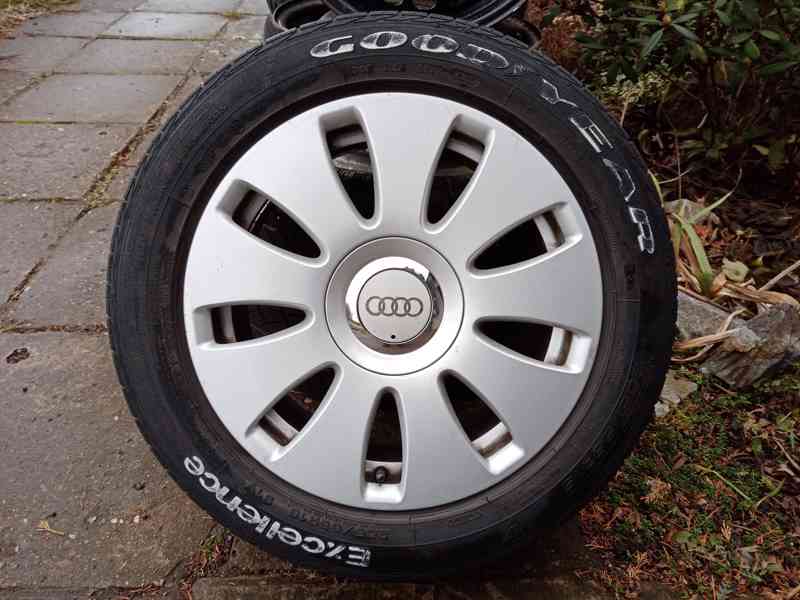 Obutá Alu kola 16ky 5x112 AUDI VW ŠKODA SEAT - dobírka možná - foto 2