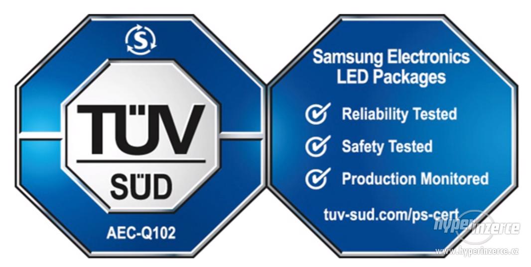 Prodám nová čtvercová LED světla SAMSUNG-12W-230V - foto 6