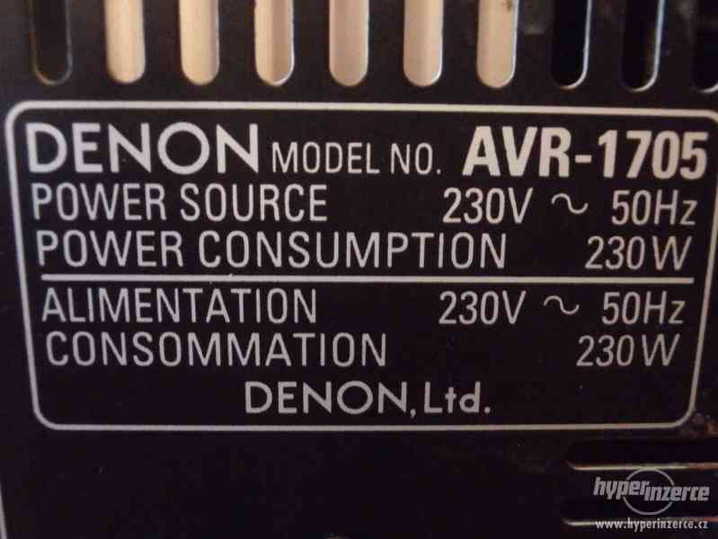 AV receiver Denon AVR-1705 - foto 13